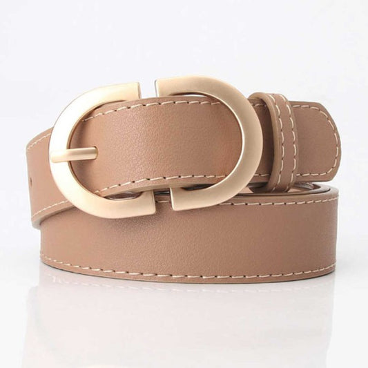 Allie Vegan Leather Belt - Anew Couture