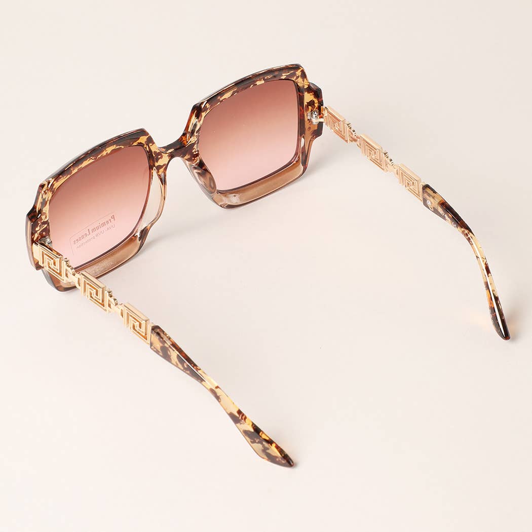 Versa Luxe Square Frame Sunglasses - Anew Couture
