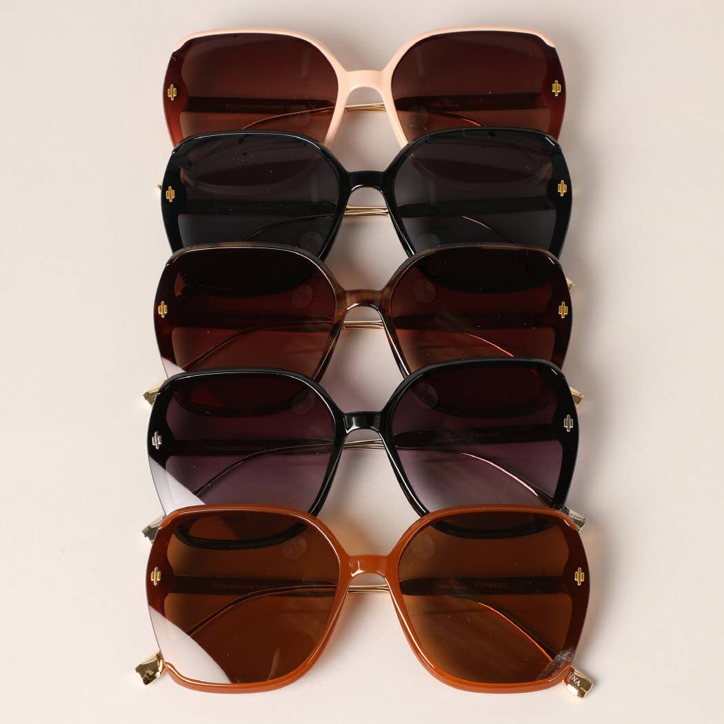Women's Oversized Rounded Sunglasses - Anew Couture
