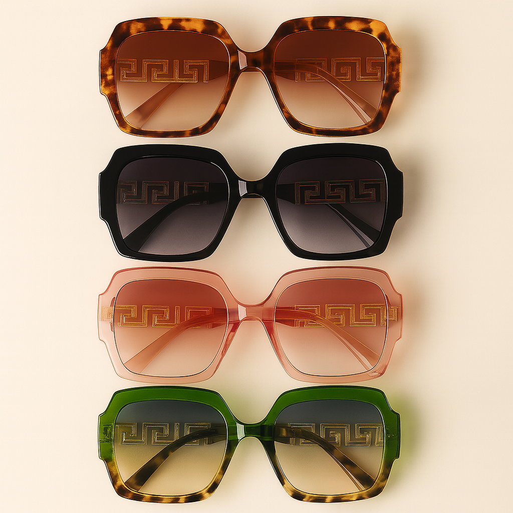 Versa Luxe Square Frame Sunglasses - Anew Couture