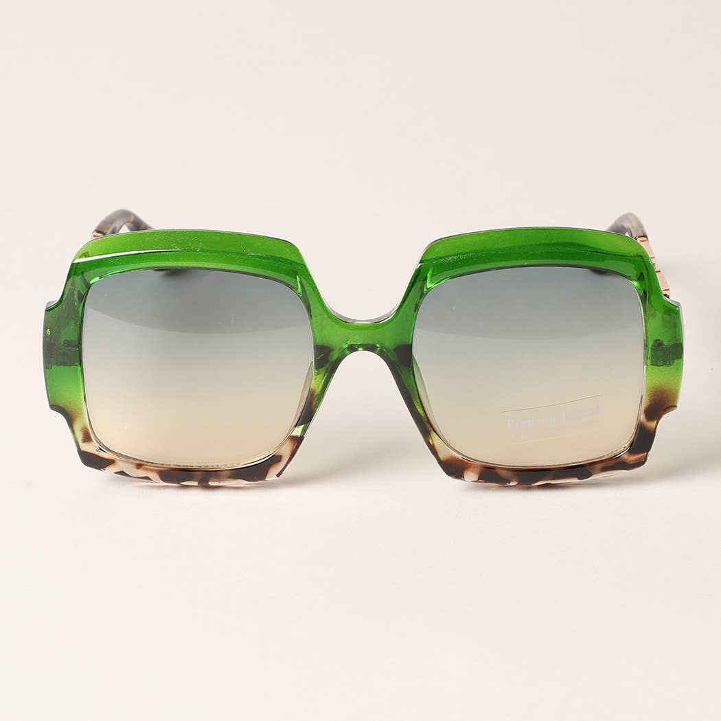 Versa Luxe Square Frame Sunglasses - Anew Couture