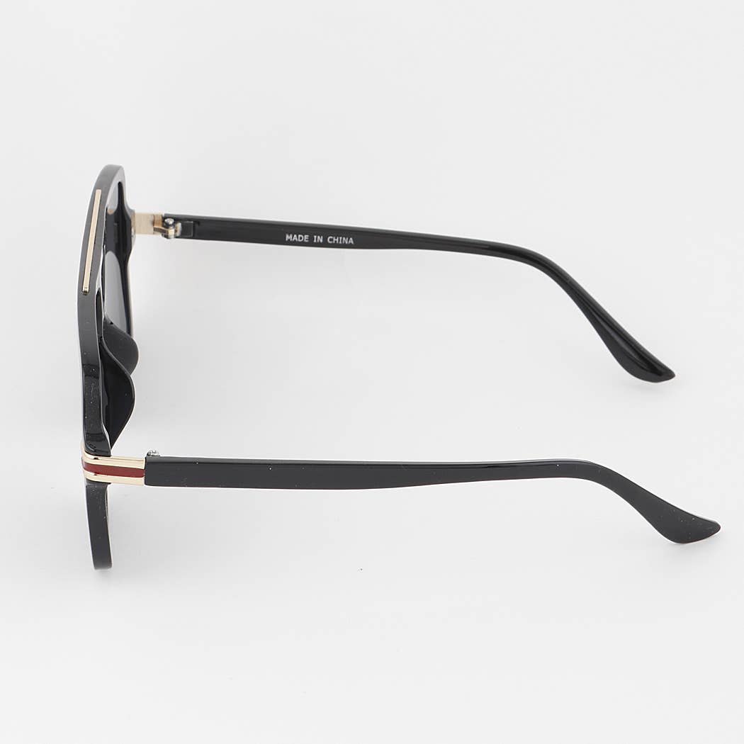 Luxury Stripe Aviator Sunglasses - Anew Couture