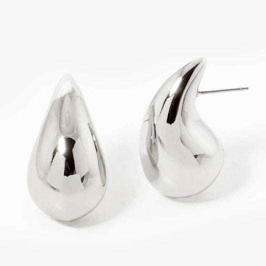 Chunky Water Drop Post Earrings - Anew Couture