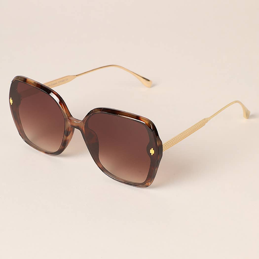 Women's Oversized Rounded Sunglasses - Anew Couture