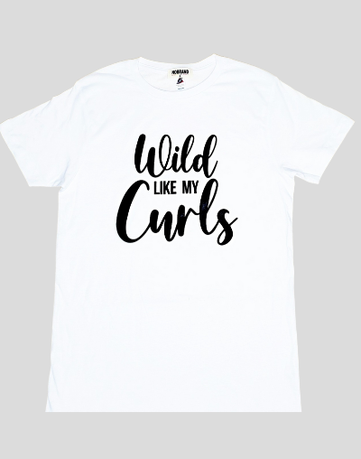 Wild Like My Curls T Shirt
