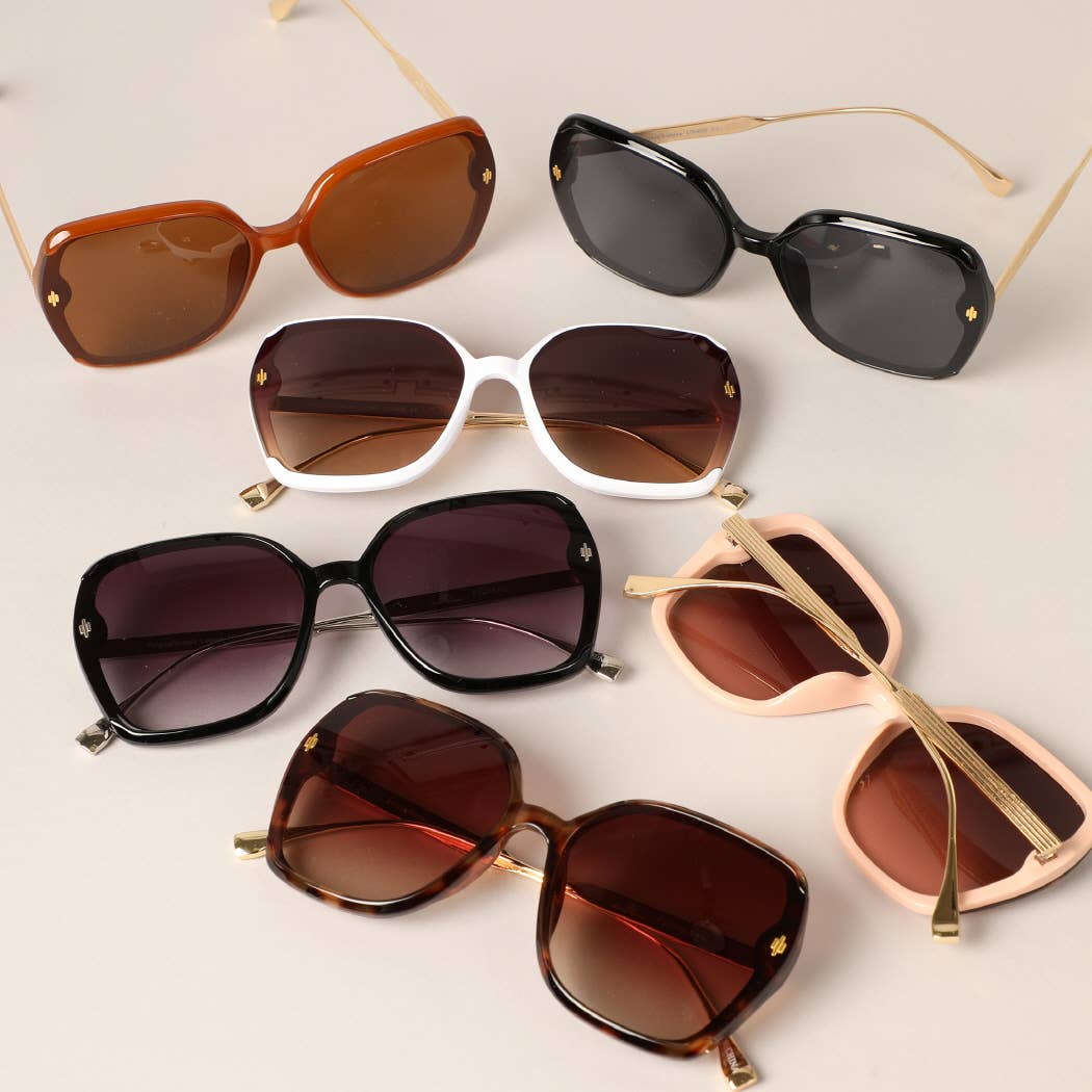 Women's Oversized Rounded Sunglasses - Anew Couture