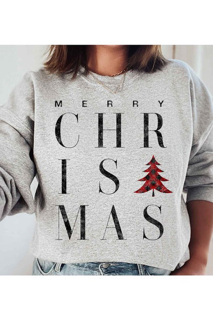 Merry Christmas Graphic Sweatshirt