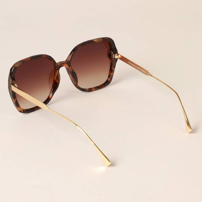 Women's Oversized Rounded Sunglasses - Anew Couture