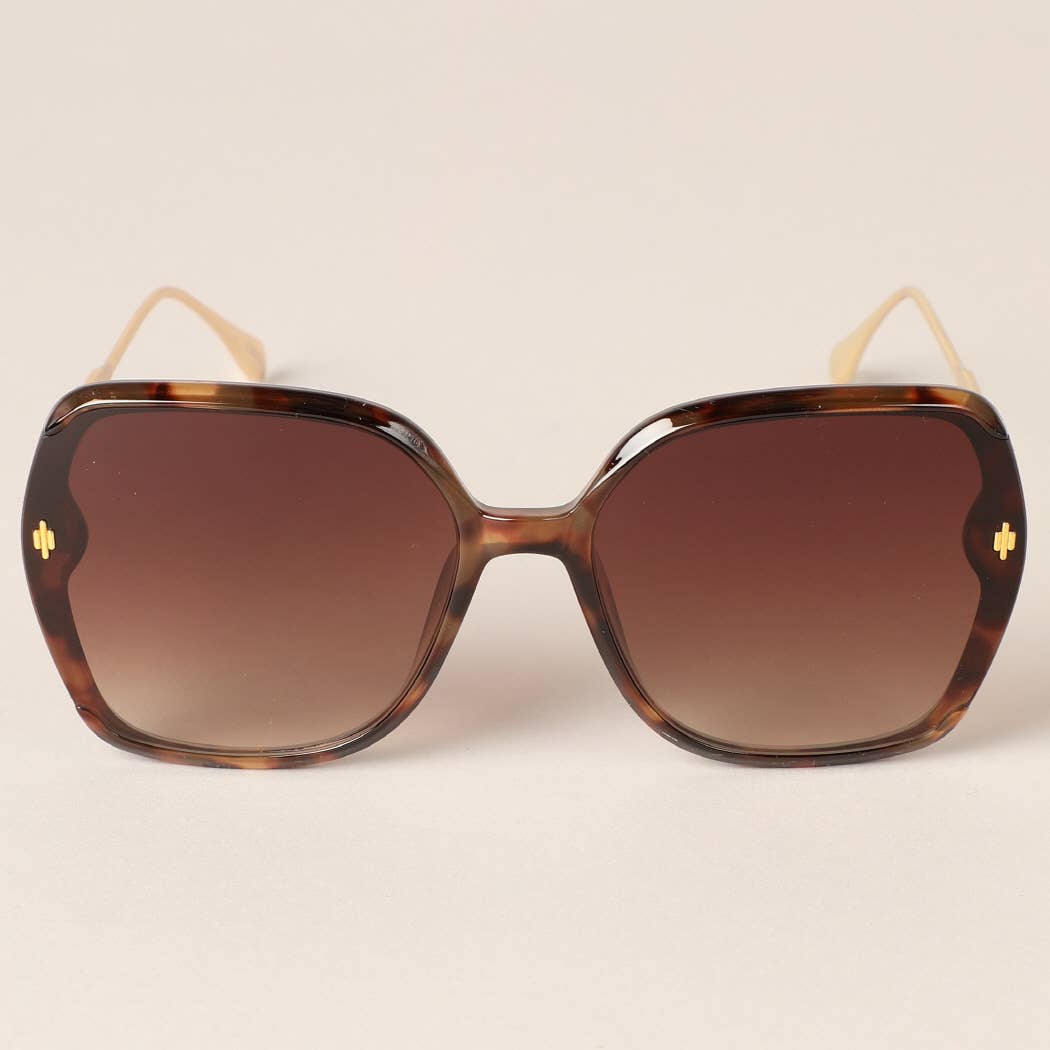 Women's Oversized Rounded Sunglasses - Anew Couture
