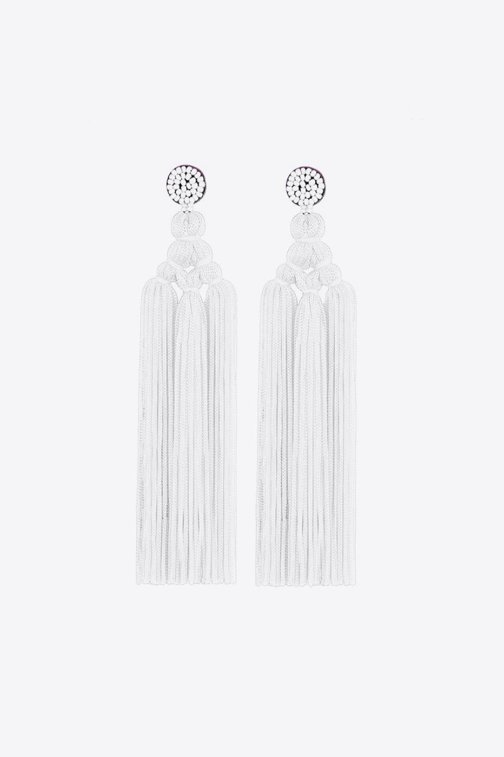 Beaded Tassel Earrings - Anew Couture