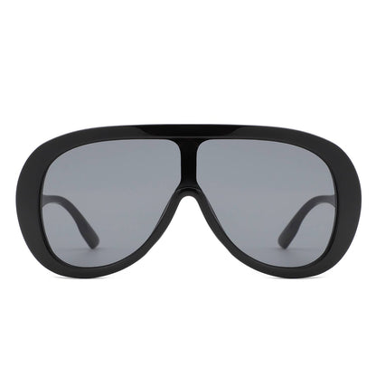 Monaco Curve Retro Aviators Sunglasses - Anew Couture