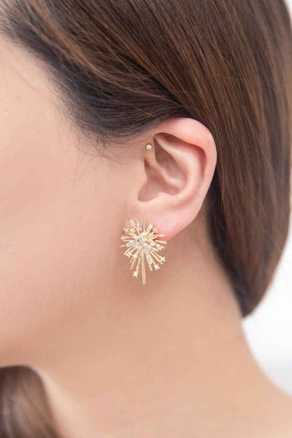 Flare Post Earrings - Anew Couture