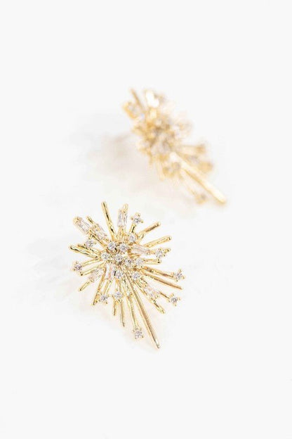 Flare Post Earrings - Anew Couture