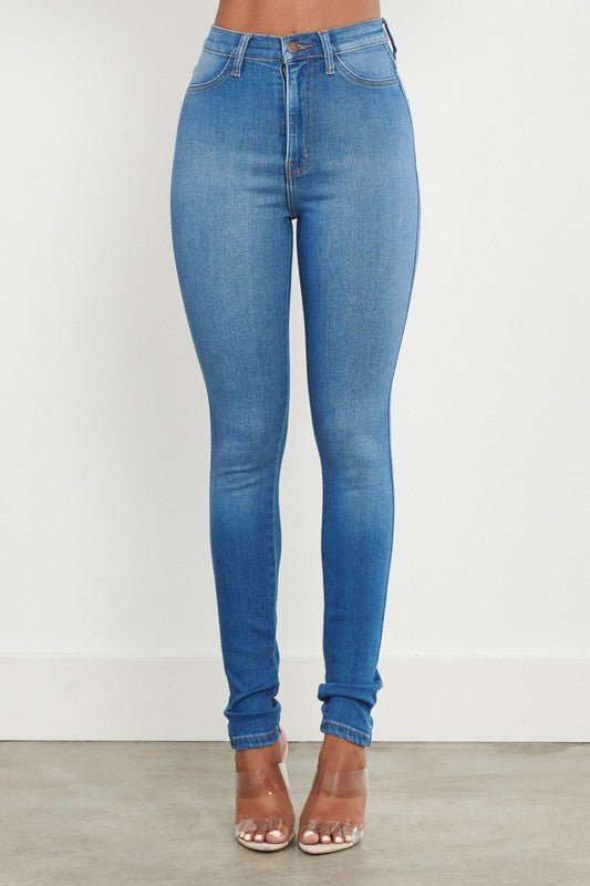 High Rise Skinny Jean - Anew Couture