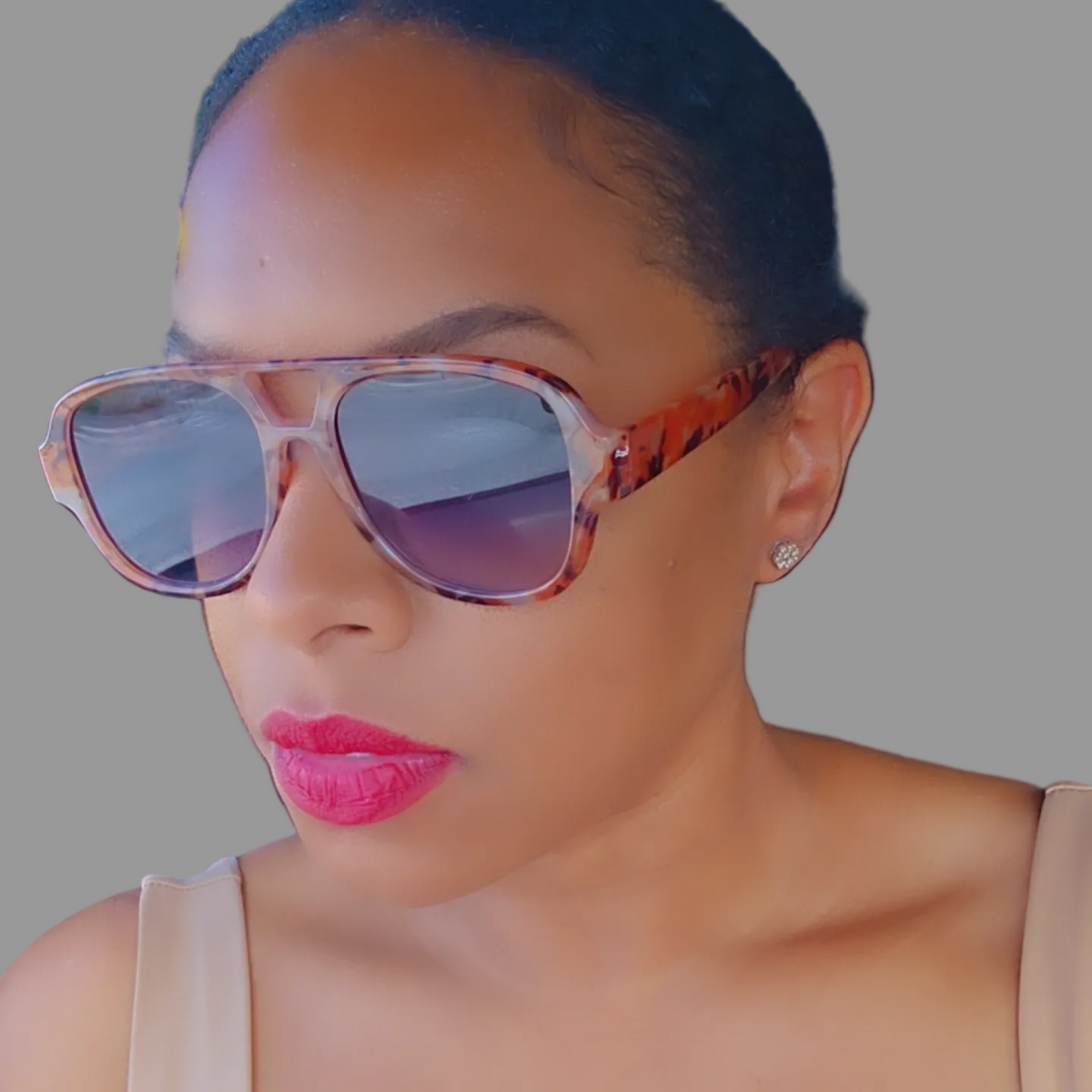 Classic Tinted Aviator Statement Sunglasses - Anew Couture