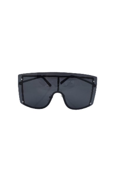 Solid Premium Oversized Metal Sunglasses - Anew Couture