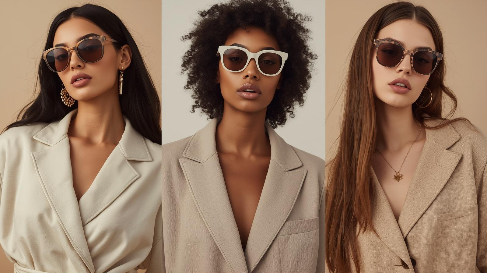 three ladies with sunglasses on
